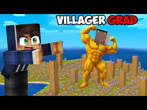 Rage i Kovalski Su Pronašli Najveći Grad Villagera u Minecraftu!