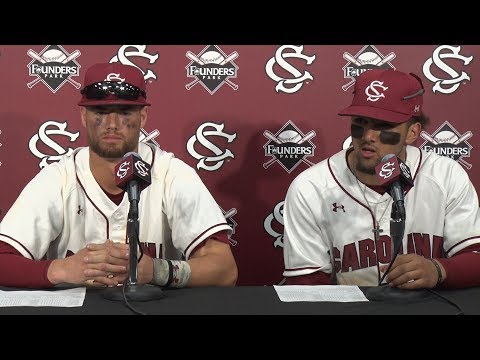 POSTGAME: Jacob Olson, Carlos Cortes on Charleston Southern — 2/24/18