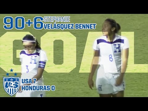 U-20 WNT vs. Honduras: Cherry Velásquez Own Goal - Dec. 11, 2015
