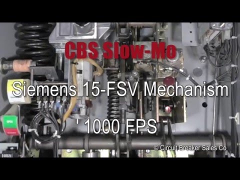 CBS Slow Mo Siemens 15-FSV Mechanism