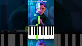 Download lagu Golden (KPop Demon Hunters) - Piano Tutorial #shorts #trending mp3