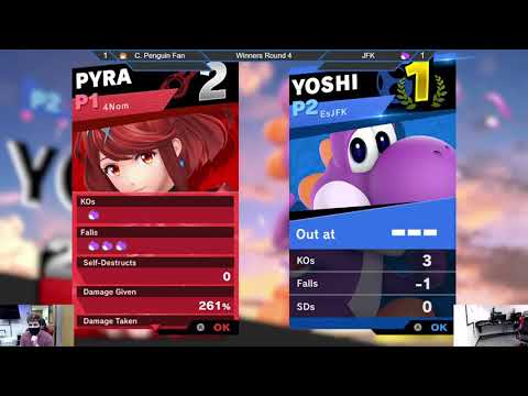 BOWU x SSBE #34 - Winners Round 4 - ClubPenguinFan1999 (Pyra/Mythra) vs JFK (Yoshi)