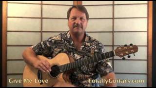 George Harrison - Give Me Love (Give Me Peace On Earth) Guitar Lesson Preview