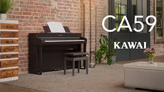 Video thumbnail for Kawai CA59 (Discontinued) Digital Piano Introduction - Concert Artist Series by Kawai Pianos US