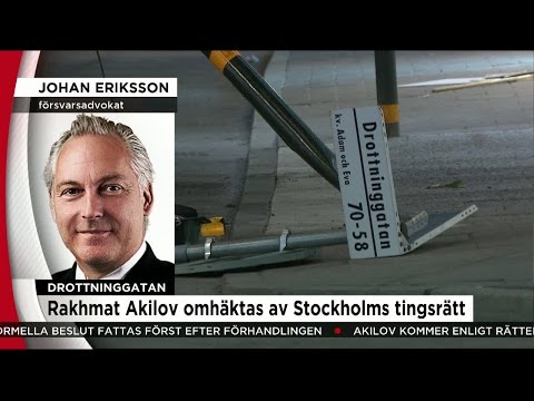 Rakhmat Akilovs försvarsadvokat: "Alla påverkas av sträng isolering" - Nyheterna (TV4)