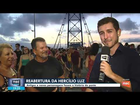 NSC Notícias especial sobre a reabertura da Ponte Hercílio Luz - Completo - 30/12/2019 (HD)