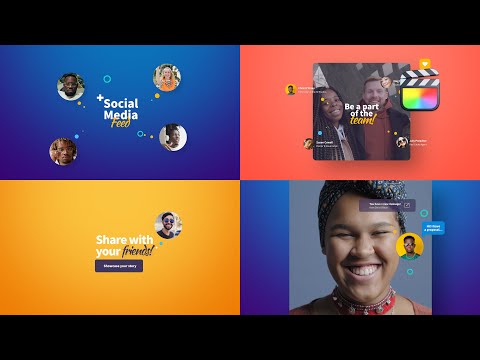 Social Media Feed Modular Template for Apple Motion & Final Cut Pro - MotionVFX