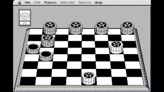 3D Checkers for the Apple Macintosh