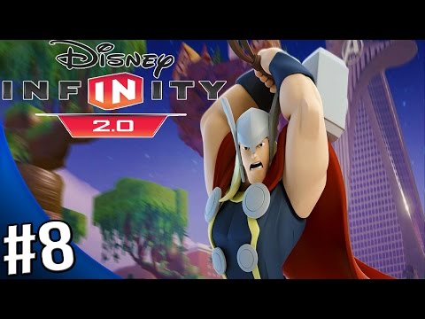 Disney Infinity 2.0 Marvel Super Heroes - The Avengers Playset - Walkthrough Part 8 - Nano Virus