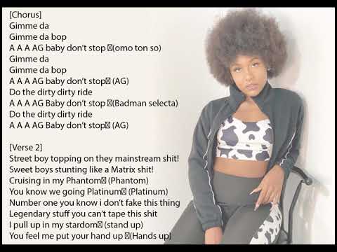 Adekunle Gold ft Nailah Black {Afro Pop, Vol  1} AG Baby lyrics