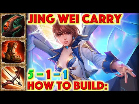 SMITE: HOW TO BUILD JING WEI - Jing Wei Carry Build + Guide (Smite Season 7) 2020 Divine Right Skin