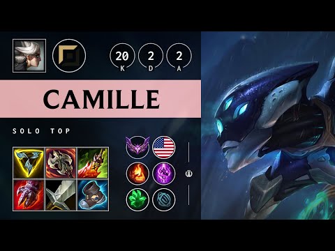 Camille Top vs Yone: ULTRA CARRY - NA Master Patch 14.18
