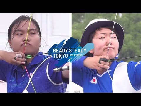 Nattapat Inkham v Sugimoto Tomomi – recurve women 1st round | Tokyo 2020 Olympic Test