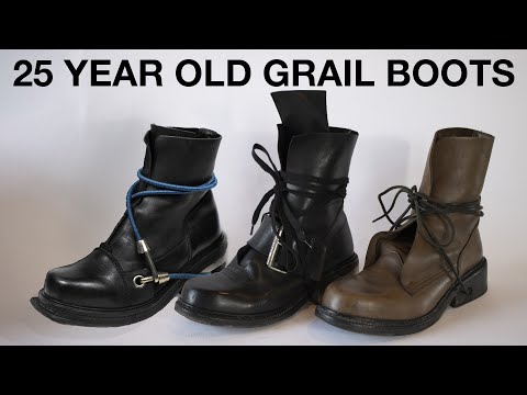 RECENT SHOE PICKUP!!! Dirk Bikkembergs Late 90's Boots Pickup And Review!