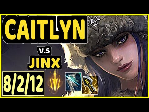YUUKI60 (CAITLYN) vs JINX - 8/2/12 KDA BOTTOM ADC GAMEPLAY - EUW Ranked MASTER