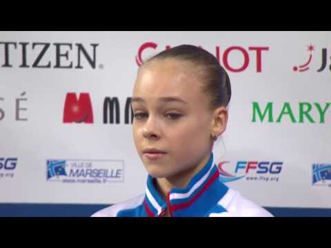 2016 Финал на Гран При за младежи - Анастасия Губанова