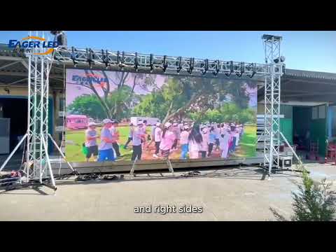 P3.91 Outdoor Rental LED Video Wall Hungary - LED Display Manufacturer in China - EagerLED