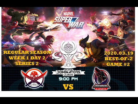 EVO NEW MUTANTS vs XELTRAN STEELWOLVES | GAME #2