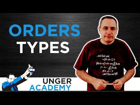 What Order Types I Can Send to My Broker