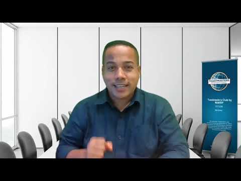 Welcome Message from the Toastmasters Club by MAHRP