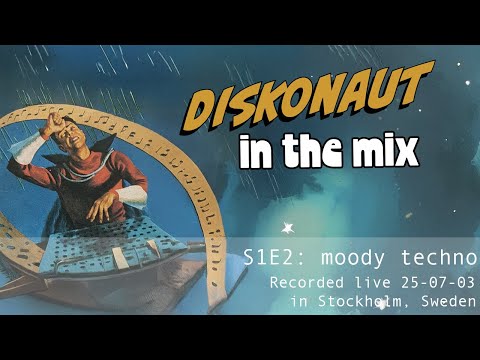 Diskonaut S1E2: The opposite of AI. Moody techno & live visuals.