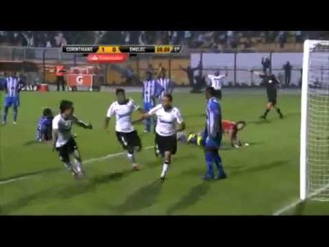 Corinthians 3 x 0 Emelec -  Copa Santander Liberta...