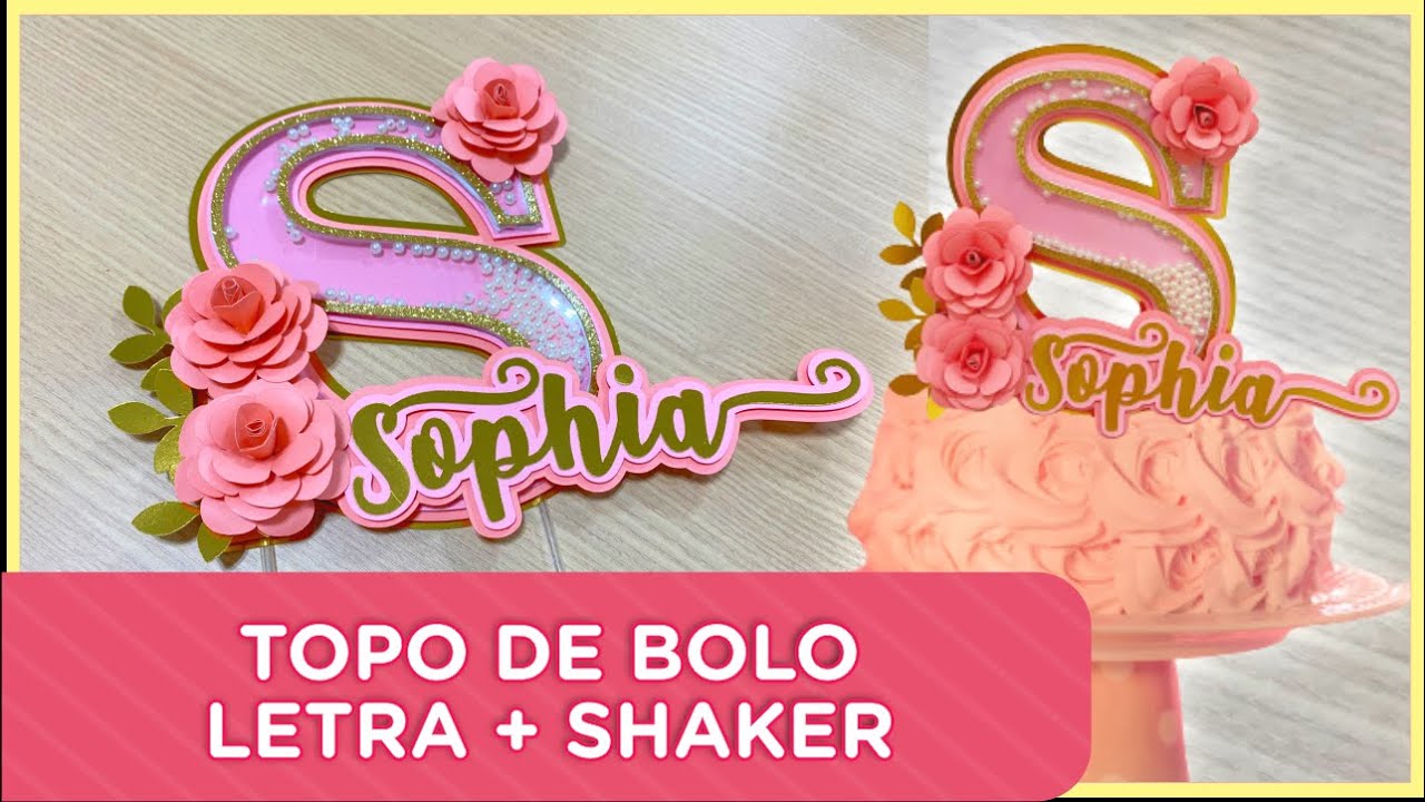 Watch Now COMO FAZER TOPO DE BOLO LETRA + SHAKER | PASSO A PASSO COMO FAZER TOPO DE BOLO LETRA + SHAKER | PASSO A PASSO