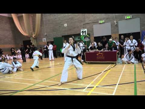 2016 TAGB Midlands Taekwondo Championships Catherine Pearson Yoo Sin