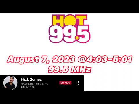 WIHT Hot 99.5 Aircheck and Sweepers Legal ID (Washington DC)