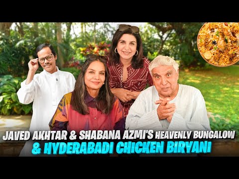 Javed Akhtar & Shabana Azmi's Beautiful Khandala House With Shayri, Biryani & Dilip's Poetry!