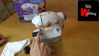 How to Replace Blunt Broken Needle on Mini Sewing Machine - Beginners guide