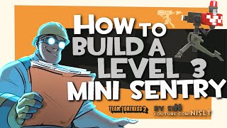 TF2: How to build a level 3 mini sentry (Glitch)