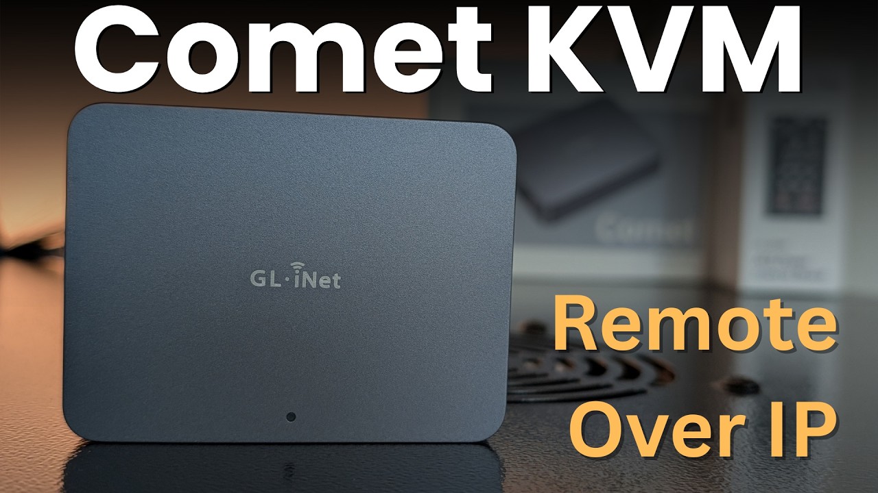 My PC is OFF... and I'm CONTROLLING it REMOTELY! - GL.iNet Comet-RM1 KVM Review