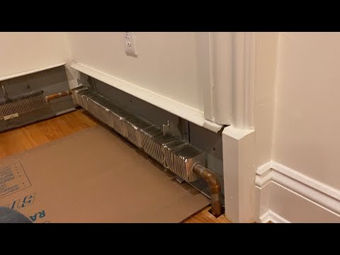 Removing Heat Baseboards