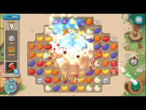 We Bare Bears match3 repairs level 415