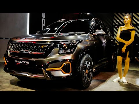 Kia Seltos Anniversary Edition / X Line Concept Showcased at AutoExpo 2020 | eDrive |