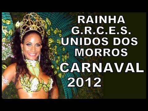 CARNAVAL 2013 - RAINHA BATERIA UNIDOS DOS MORROS (SANTOS SP)