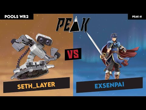 Pools WR2 Seth_Layer (ROB) vs ExSenpai (Marth, Wii Fit) (Peak 61)