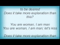 Louis Armstrong - You Are Woman, I Am Man Lyrics