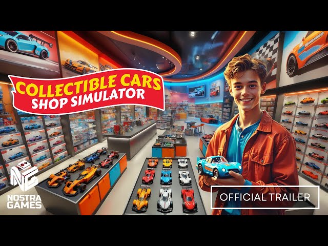 Video - Collectible Cars Shop Simulator (Switch)