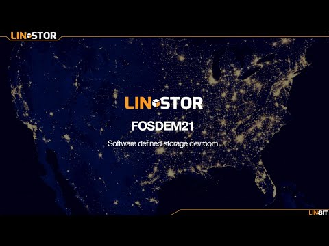 LINSTOR presentation at FOSDEM21