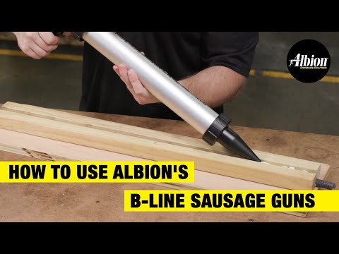 How to use Albion's B-Line Sausage Guns | Albion Engineering