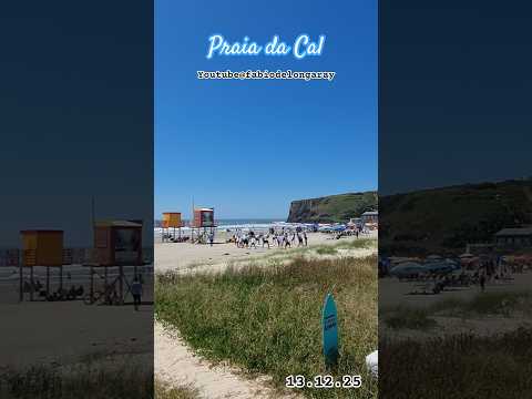 🌞🏖TORRES RS🏖🌞 - Praia da Cal, 13/12/25!#litoralnortegaucho #praia #litoralrs