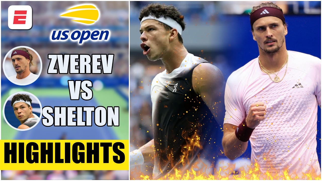 Alexander Zverev vs Ben Shelton | US OPEN 2026 | Final | Highlights | Resumen