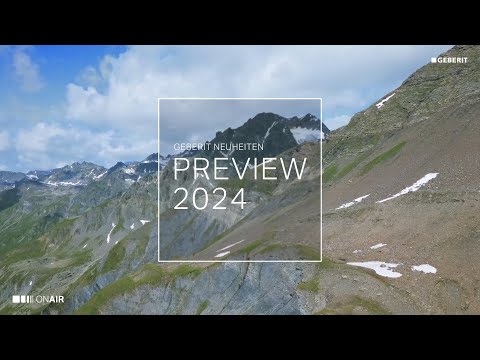 Geberit Neuheiten Preview 2024