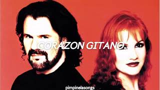 Corazón Gitano - Pimpinela (LYRICS - LETRA) | Pimpinela Songs