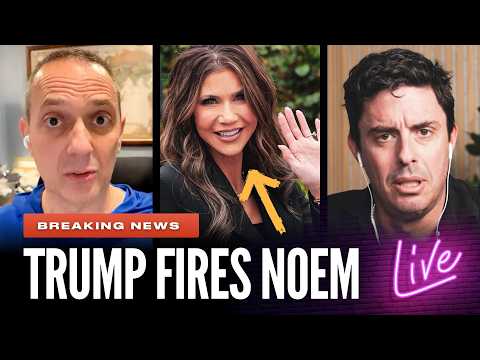 BOMBSHELL: Trump Fires DHS Sec. Noem; Sen. Mullin Tapped as Replacement
