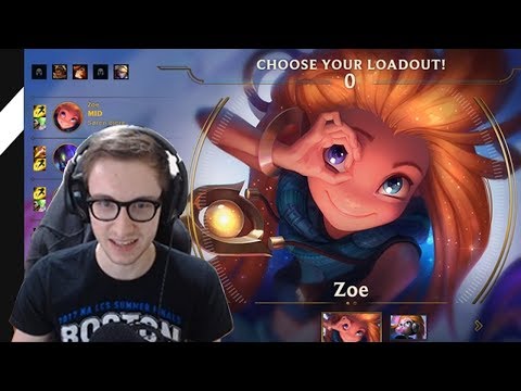 577. Bjergsen Duo with MikeYeung - Zoe vs Orianna - Mid - Patch 7.23