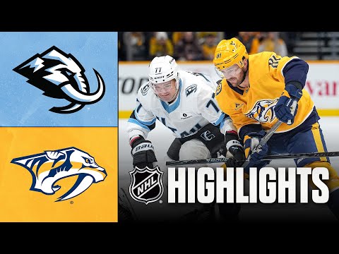 Mammoth vs. Predators | NHL Highlights | January 24, 2026