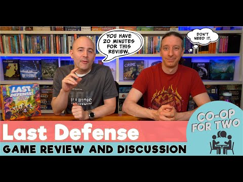 Last Defense Boardgame - Critical Review and Discussion (4k)